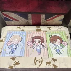 ヘタリア　ミックスガーデンコラボカフェ　購入特典ブロマイドセット