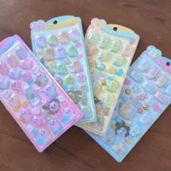 おぱんちゅうさぎ&んぽちゃむ　うるちゅる　4枚セット