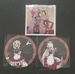 ハズビンホテル アニカフェ アニメイトカフェ コースター チャーリー ヴァギー