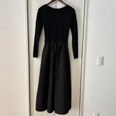 ユアーズ ur's ふくれジャガードドッキングワンピース　M 119