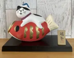 デコレ　【五月飾り】コンコンブル　節句飾り　鯉のぼり猫　３点セット
