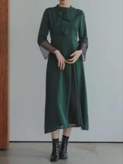 【Callarus】ドレス グリーン Mサイズ