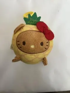 ハローキティ ハワイ 日焼け パイナップルマスコット