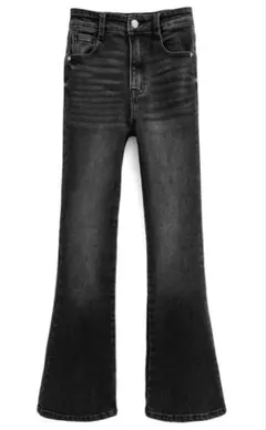 【新品未使用】GRL cu498 ハイウエストフレアデニムパンツ