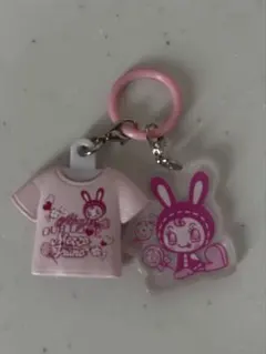 mezzo piano アクリルキーホルダー ピンクのサムネイル