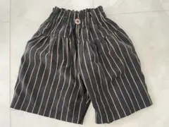 ラグマート　ストライプ柄 コーデュロイ ハーフパンツ　100