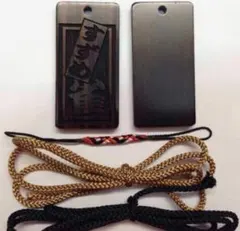 黒檀木札オーダーメイド千社札