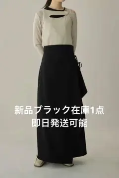 w*a様 新品eaphi asymmetry drape skirt