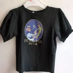 ピーターパン Tシャツ 黒 120cm