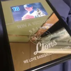 ライオンズ 記念品 サイン入り 松坂大輔