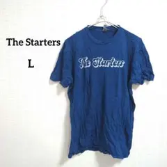 海外古着 1点物 The Starters Tシャツ 青色 L