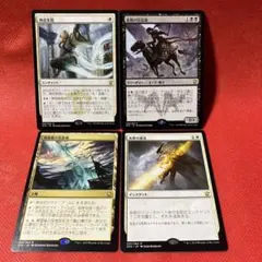 【MTG】雷神、ソー＋ムジョルニア　foil ボーダーレス　2枚セット　マーベル MTG】雷神、ソー＋ムジョルニア foil マーベル ボーダーレス 2枚セット