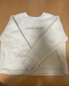 フリース トレーナー CONSTANCY ホワイト レディース