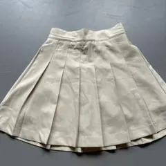 プリーツミニスカート