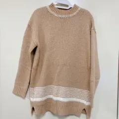 【美品】コーエン ニット セーター ベージュ Fサイズ