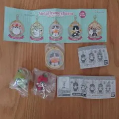 mofusand メタルフレームチャーム、めじるしアクセサリーセット