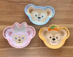 3点セット　ダッフィー・シェリーメイ　スーベニアプレート