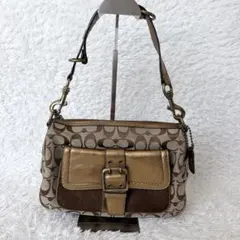 COACH コーチ ソーホー シグネチャー ショルダーバッグ 6835 y2k
