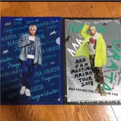 AAA 浦田直也 クリアファイル