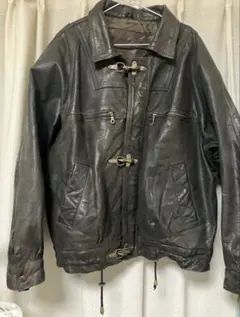 90sレザー ファイヤーマンジャケット