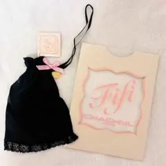 fifi chachnil フィフィ シャシュニル シルク巾着 ポーチ ②