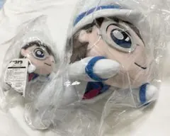 名探偵コナン 2点セット　怪盗キッド　くじ 寝そべりぬいぐるみ