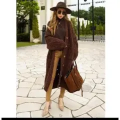 新品　room306 ロングカーディガン