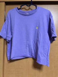 Polo Ralph Lauren クロップドTシャツ パープル S USEDのサムネイル