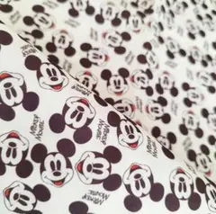 《50×70》ミッキー レトロ ディズニー はぎれ 布 生地
