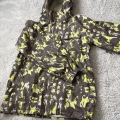 スノーボードウェア ブラウンとイエローのカモフラージュ