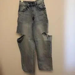 GRL デニムパンツ ライトブルー Sサイズのサムネイル