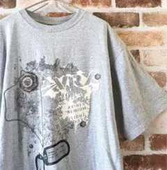 【USA製】アヴィレックス AVIREX 半袖シャツ 大きめLサイズ