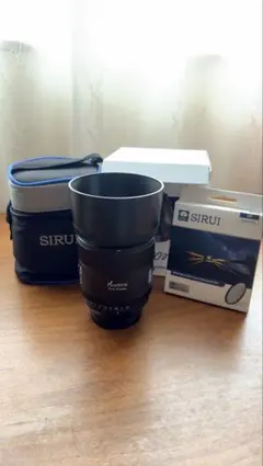 SIRUI Aurora 85mm f1.4 Eマウント 単焦点レンズ 美品