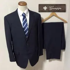 GIUSEPPE スーツ セットアップ 上下 濃紺 BB8 大きい ゆったり