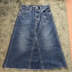 Levi'sハイライズAラインデニムスカートのサムネイル