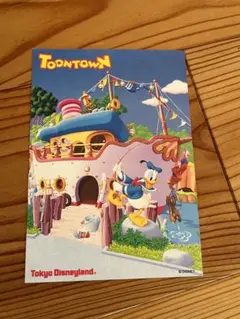 東京ディズニーランド トゥーンタウン ポストカード