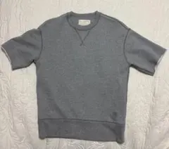 バナナリパブリック　メンズ スウェット　トレーナー シンプル無地 M グレー