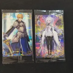 FGO ウエハースカード12 シャルルマーニュ ジェームズモリアーティ