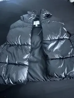 H&M ブラック ダウンジャケット