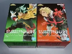 GIGO限定　ヒロアカ　フィギュア　緑谷出久　爆豪勝己　２点セット