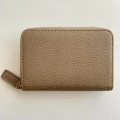 カードケース ミニ財布 コンパクト  大容量　ラウンドファスナー　コインケース