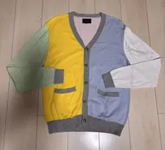 【6日までSALE】BEAMS+ メンズ　カラフル カーディガン Mのサムネイル