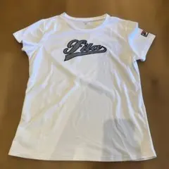 FILA ホワイト Tシャツ M テニスウェア