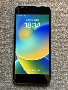 iPhone SE2 64GB ひび割れあり