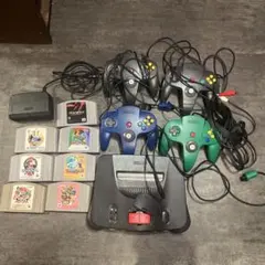 Nintendo 64 本体とゲームソフトセット 拡張パック付き