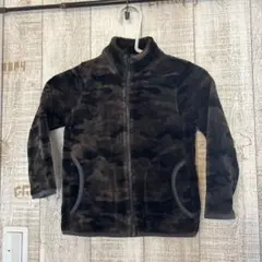 迷彩柄 フリースジャケット 100cm
