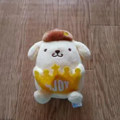 ≒JOY ニアジョイ ポムポムプリン ぬいぐるみマスコット イエロー