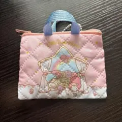 リトルツインスターズ レトロポーチ バッグ