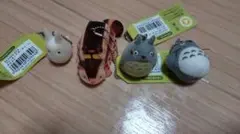 トトロ フロッキングキーチェーン