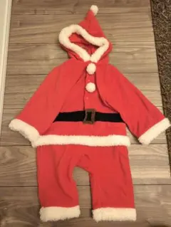【値下げ】赤いサンタクロース ベビー・キッズ 80〜95cm ロンパース